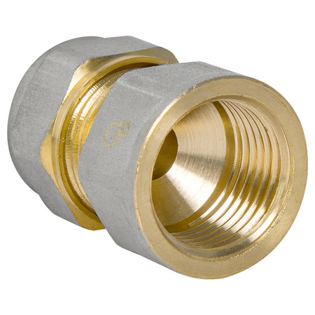 Verbindungselement, Klemmverschraubung für Mehrschichtrohre 1/2x16.ZŁ-DZ FTN-002.1/2X16.