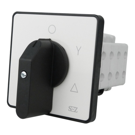 SEZ Nockenschalter 3P 63A 0-Y-Δ Asynchronmotoren mit Griff S63 JD 9551 A6