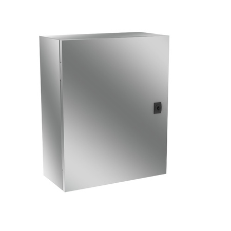 Doktorvolt Verteilerkasten Aufputz Sicherungskasten aus Edelstahl StBox- 5.4.2 StBox 5.4.2