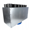 Lüftungsverteiler Verteilerkasten 12x75 Ø160 Wohnraumlüftung Luftverteiler E-KRT-12x75/160-OC
