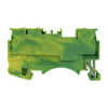 Schutzleiter-Reihenklemme 1.5mm2 3-Leiter gelb-grün Erdungsklemme DS1.5-TW-PE-01P-1C