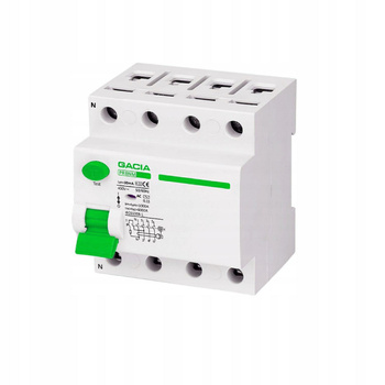 FI-Schutzschalter 4P 63A 30mA Fehlerstromschutzschalter Typ AC RCD PR8NM für DIN-Schiene 400V PR8NM 4P 63A 30MA