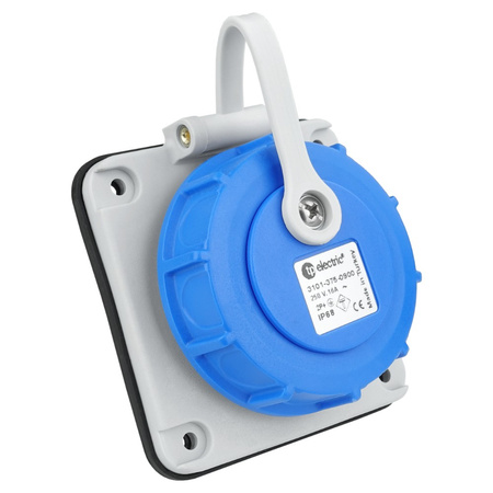 Hermetische Steckdose Schuko Einbausteckdose 230V IP68 3101-375-0900