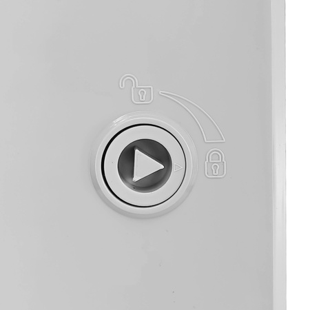 Leergehäuse mit Tür 400x600x200mm Schaltschrank Aufputz Verteilerschrank IP65 IK10 TP Electric 3310-560-0600