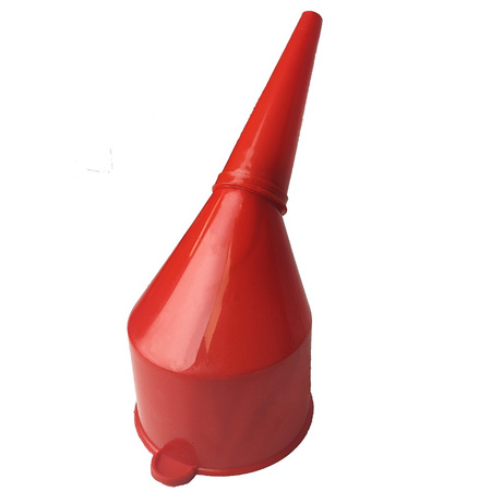 Flaschentrichter mit Sieb Trichter Einfülltrichter Fülltrichter RED Bradas ES10RD