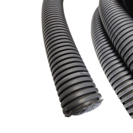 EM GROUP Wellrohr mit Zugdraht halogenfrei ungeschlitzt 750N Ø32mm 50m FEPCTAF3250