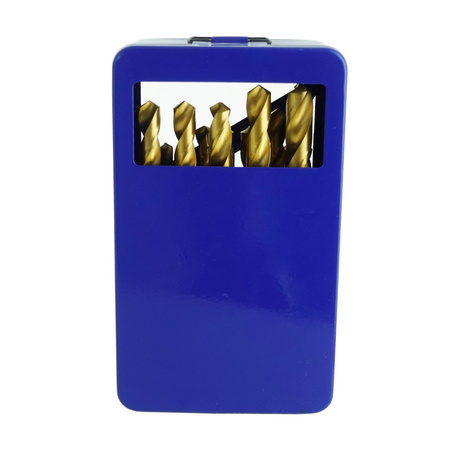 Satz titanbeschichteter Bohrer 28-teilig G38235