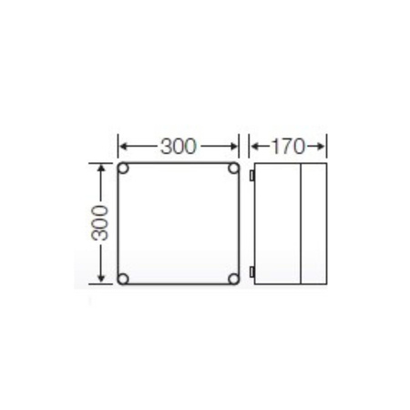 Leergehäuse Anschlussdose IP65 Industriegehäuse Abzweigdose HENSEL K0201