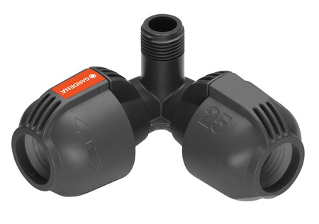 Gardena Sprinklersystem Winkelstück 25 mm x 1/2" AG 2782 Sprinkler 02782-20