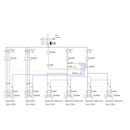 Stromverteiler TD-S/FI 32A 16A 4x230 IP54 Baustromverteiler Mennekes Doktorvolt DV-6626-D