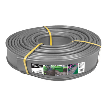 Rasenkante flexible Beeteinfassung 18m Länge 12,5cm Höhe ideale Rasenabgrenzung Bradas OBKGY18125