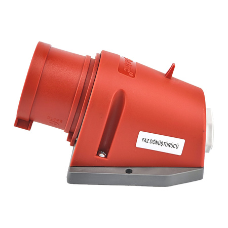 CEE Wandstecker mit Phasenwender Aufputz 5P 32A 400V IP44 3107-352-1600