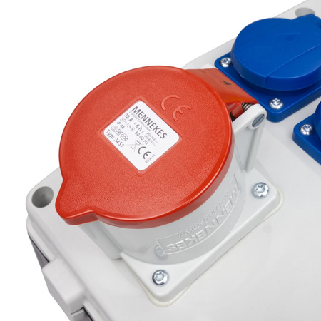 Baustromverteiler TD 16A 32A 4x230V Stromverteiler Doktorvolt DV-6077-D