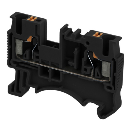 Reihenklemme 2.5mm2 Durchgangsklemme Schwarz UL DS2.5-01P-13-00A(H)