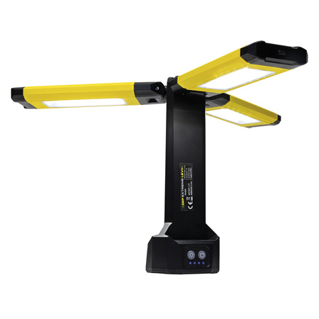 Dreifach-Werkstattlampe 5V IP54 LW-3AS mit verstellbarem Stativ W-96326