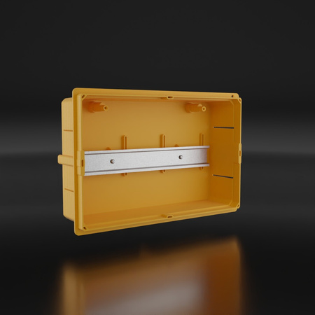 Verteilerkasten Feuchtraumverteiler Unterverteiler IP65 12 Module Sicherungskasten QZERO UP M-L 990.12