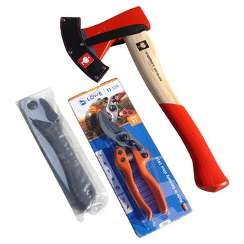 Engelbert Strauss Gartenbau-Set Universalbeil Gartenschere Handsäge 1495087