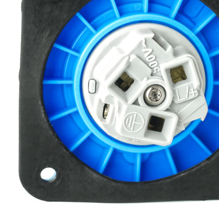 CEE Einbausteckdose gerade 230V 32A 3P 75x75 mm 3124-322-0975