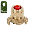 Schnellkupplung Übergangsschlauchstück Schlauchkupplung GEKA 3/4" Messing Klauenkupplung BRADAS BR-GK34