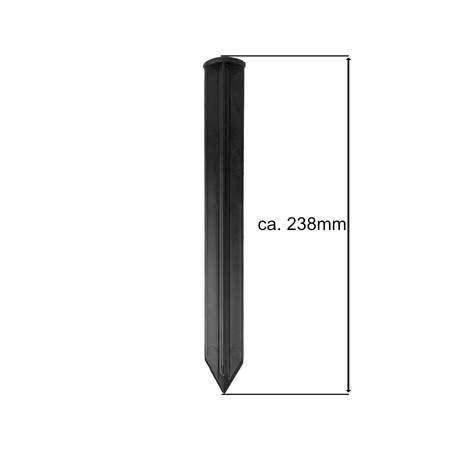 Erdnagel 238mm Erdanker Erdnägel Erdspieß RIM-BORD Bradas OBKT25/50TYP1