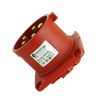 CEE Einbaustecker gerade 5P 16A 400V IP44 70x70 3105-319-1670