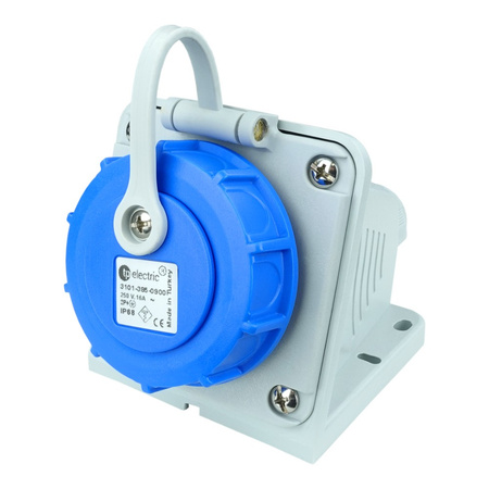 Steckdose Wandsteckdose Hermetisch 16A 2P+E 230V IP68 3101-385-0900