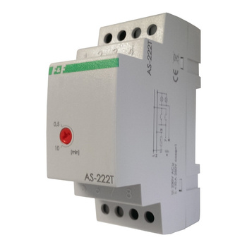 Treppenhausautomat Treppenlichtzeitschalter Zeitrelais Ausschaltzeit Warnfunktion F&F AS-222T