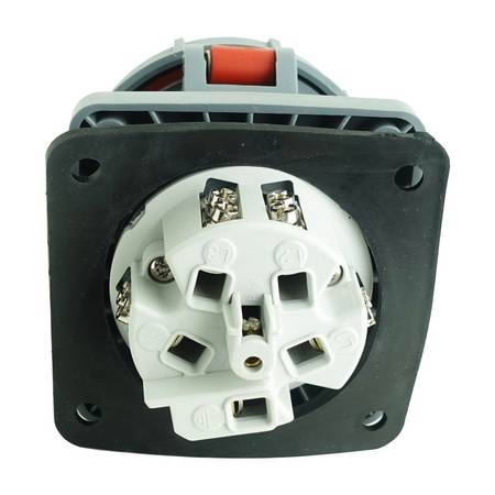 CEE Einbausteckdose gerade 5P 63A 400V IP67 3134-322-1600