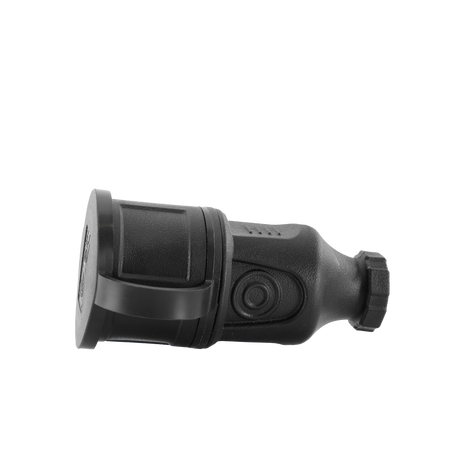 Schutzkontakt-Steckdose 230V Schuko 2P+Z IP44 16A mit Erdung schwarz W-89996