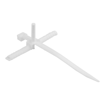 50 Stk Schnellmontage Kabelbinde mit Montagestift Ø8 USMPK 8 Binde E-P 21.2