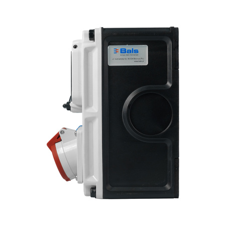 Baustromverteiler 2x16A 230V Schuko 1x16A CEE IP44 Stromverteiler BALS BL89010