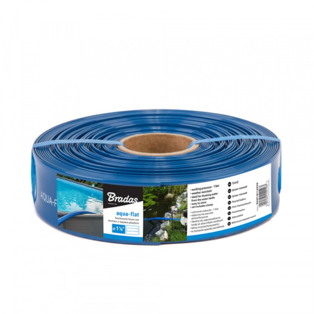 Flachschlauch mit Schlauchschelle Ø1" Ø1 1/2" Ø1 1/4" Ø2" 10 m WAQF1B100010