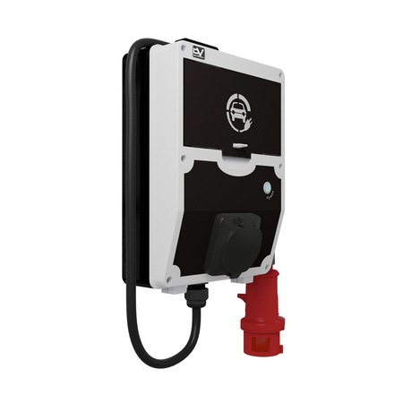 WALLBOX mobiles Ladegerät Ladestation 22 kW Typ 2 32A CEE Stecker DV-6214-EV