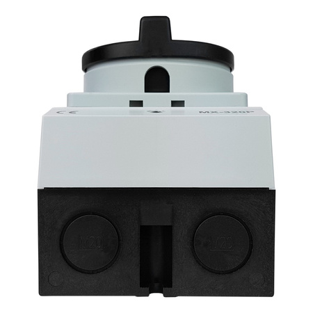 Hauptschalter 3x20A 4kW im Gehäuse grau IP65 XBS MX-320P