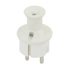Zerlegbar Hermetischer Stecker 230V 16A Uni-Schuko weiß W-10116