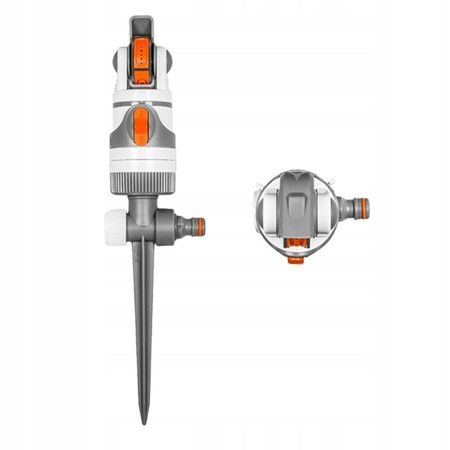 4 Funktionen Kreisregner 350m² Impulsregner Rasensprenger WHITE LINE Bradas WL-Z01