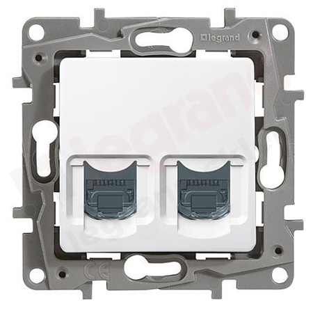 Doppelte Netzwerksteckdose 2xRJ45 764574