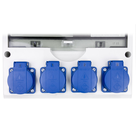 Baustromverteiler TD 16A 32A 4x230V Stromverteiler Doktorvolt DV-6077-D