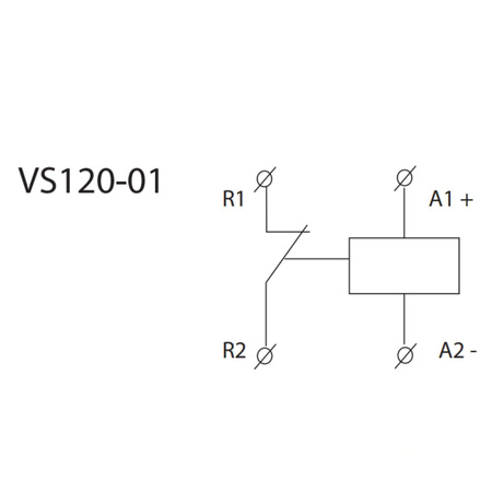 Modular Leistungsschutz Installationsschütz 230V Ith 20A 1NC 24V ELKO VS120-01 24V AC/DC