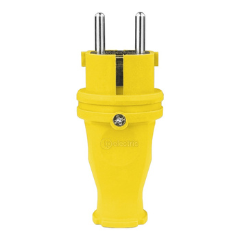 Gummistecker 16A 230V Stecker gelb 3101-301-0700