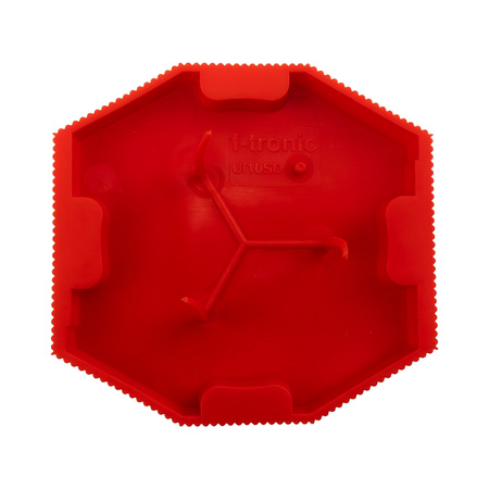 F-tronic Signaldeckel für Schaumdosen 1 Stück Putzdeckel für UI10 Ø82mm Unterputzdosen Dosenabdeckung Dosendeckel 739 UI10SD