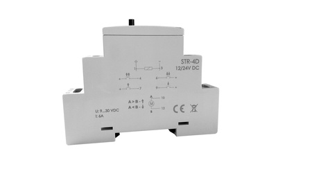 Rolladensteuerung Rolladenmotor Relais Rolladenantriebe Treiber 12/24V DC F&F STR-4D