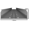 Verdrahtungskanal 120x40 mit Deckel ca.1m EC ECS12040