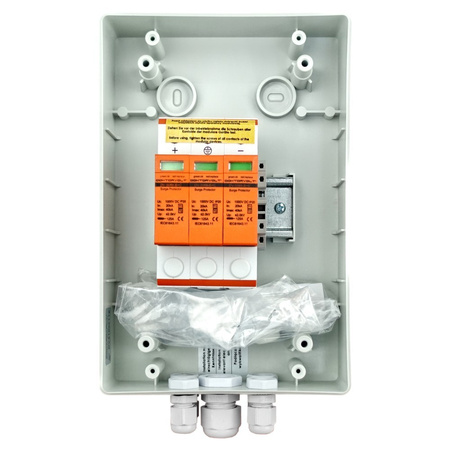 Solar Anschlusskasten PV DC 1200V 1x T1 T2 1-String PG Doktorvolt DV-4388-FOT