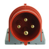 CEE Wandstecker Aufputz 4P 16A 400V IP44 3122-312-1600