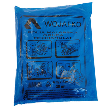 Lackierschutzfolie 4x5m Wojafko verschiedene Dicken DV-101