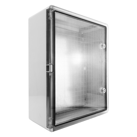 Leergehäuse mit transparenter Tür 400x500x180mm Schaltschrank Aufputz Verteilerschrank IP65 IK10 TP Electric 3310-540-0100