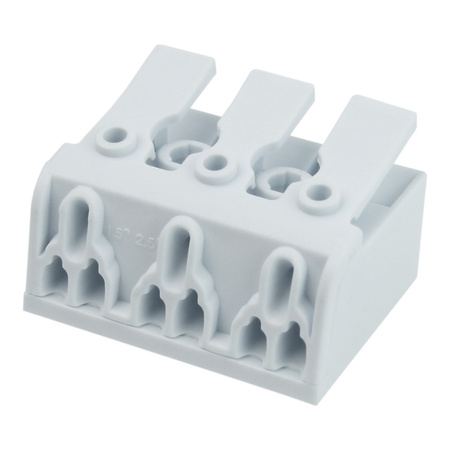 10 Stück Lüsterklemmen Leuchtenklemme 3-polig mit Hebel 0.75-2.5mm2 450V VDE DGN 10-DG238-10.0-03P