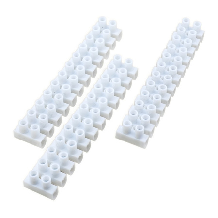 3x Lüsterklemme 6mm2 12P mit Kabelschutz VDE/UL DGN DG12HSWP-1.2-12P-03