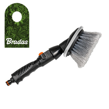 Waschbürste mit Wasserdurchlauf & Wasserflussschalter BRADAS ES2531